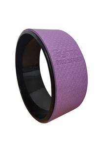 Gymo Pro Series Yoga Tekerleği Egzersiz Çemberi 33cm Mor X Siyah