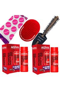 Kozmiss Agiva Saç Şekillendirici Pudra Wax 03 Çok Sert Tutuş 20 Gr 5'li Set