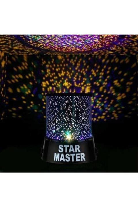 İstoc Trend Star Master Projeksiyon Gece Lambası Çocuk Odası Gece Lambası