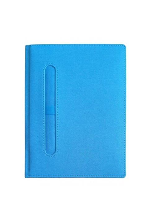 Tuka Home 2022 Tarihli Ajanda Üstten Kalem Takmalı Turkuaz