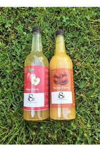 Süheylaana Doğal Elma Sirkesi 750 Ml Ve Doğal Hurma Sirkesi 750 Ml