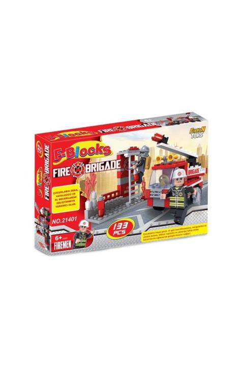 Furkan Toys F-blocks Itfaiye Seri 133 Psc