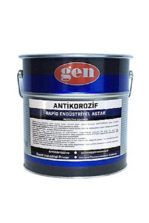 GEN BOYA Beyaz Antikorozitif Rapid Endüstiyel Astar 3 kg