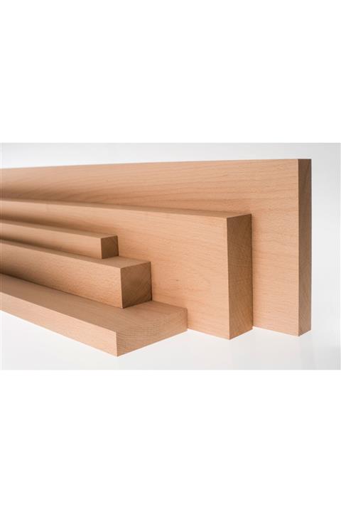 iAhşap Kayın Ahşap Çıta, Taslak, Tahta, Blok Ve Kereste (2x6x100 Cm 14 Adet)