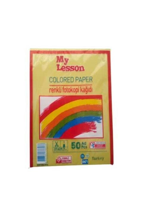 MY LITTLE My Lesson Renkli Fotokopi Kağıdı 30 Lu