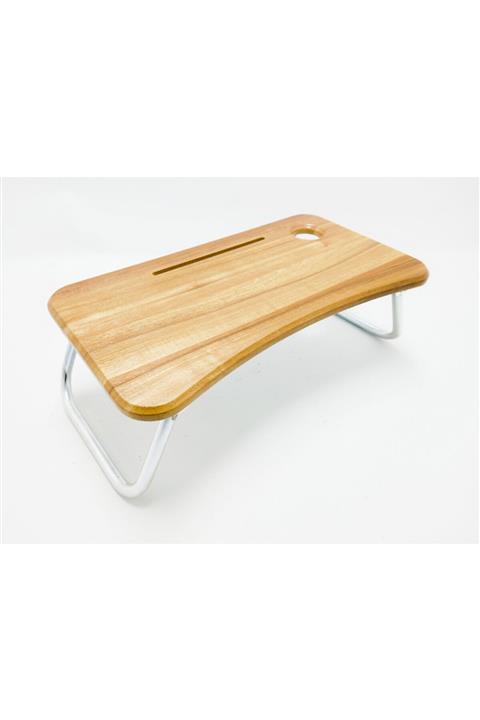 HASTUNÇ Portatif Laptop Masası Mdf, Metal Ayaklı, Su Geçirmez