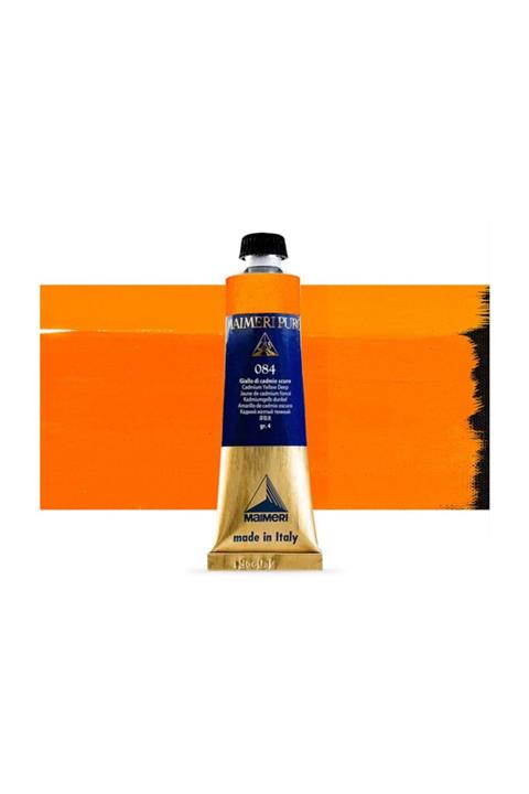 Maimeri Puro Yağlı Boya 40ml Seri 4 084 Cadmium Yellow Deep