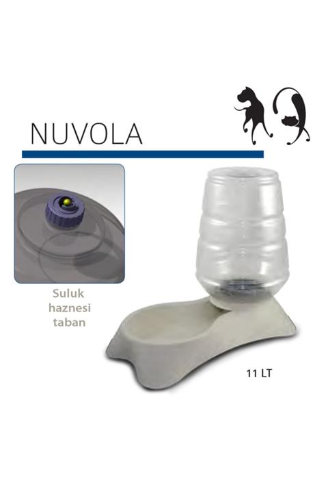 MP Bergamo Mp Nuvola Kedi Köpek Beyaz Hazneli Su Kabı 11 L