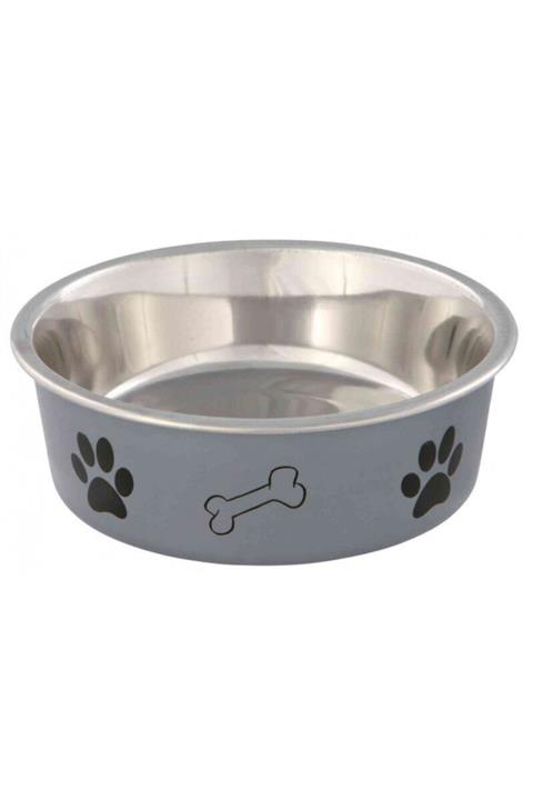 UCDKSHOP Trixie Köpek Paslanmaz Mama Ve Su Kabı 0. 4l/ø14cm