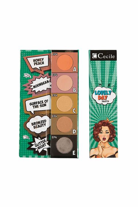 Cecile Eyeshadow Palette Far Paleti Ep4