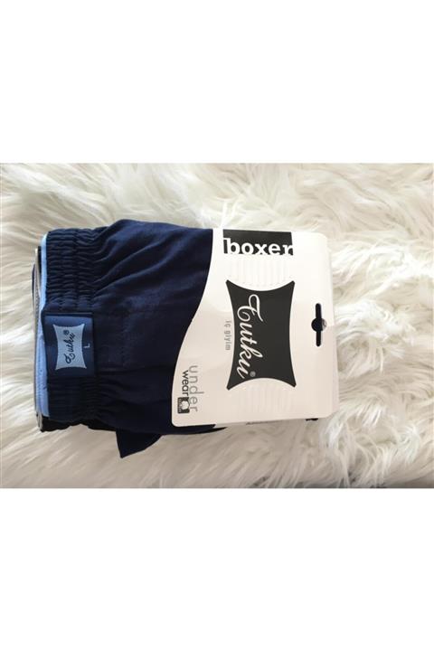 Tutku Erkek Lacivert Boxer