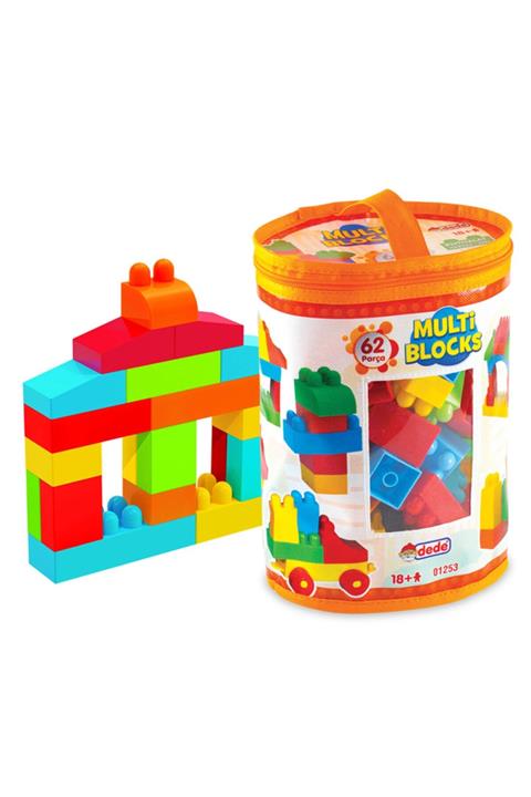 Rakun Toys 2 Yaş Multi Blocks 62 Parça Çpy Learn