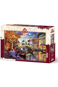 Art Puzzle 1500 Parça Rıalto Köprüsü Venedik 5372