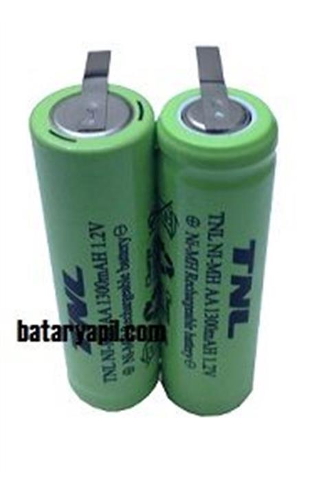 Philips Traş Makinesi Uyumlu Aa 2.4v 1300mah Şarjlı Kalem Pil