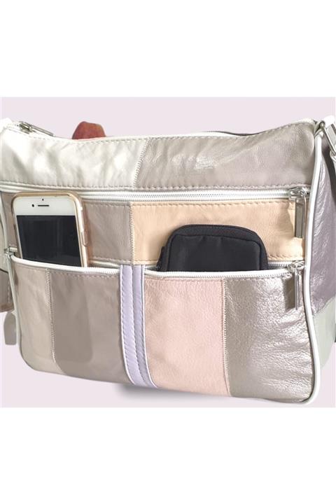 atter Hakiki Deri Postacı Çanta 28x24cm