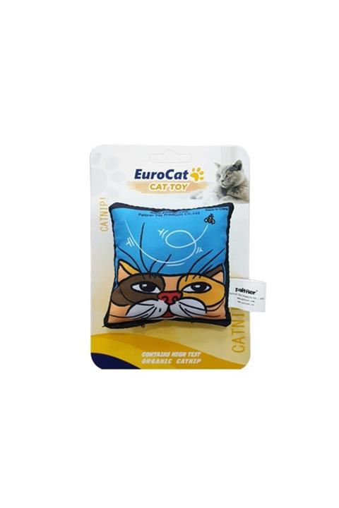 Eurocat Mavi Yastık Kedi Oyuncağı