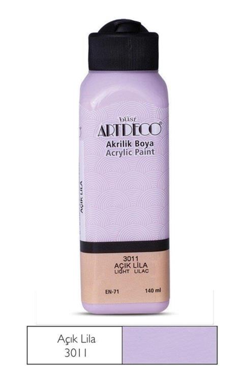 Artdeco Akrilik Boya 140ml Açık Lila 3011