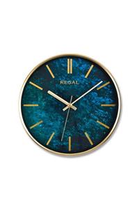 Regal 0250 Gh2 Ince Çerçeve Oniks Mermer Desen Duvar Saati