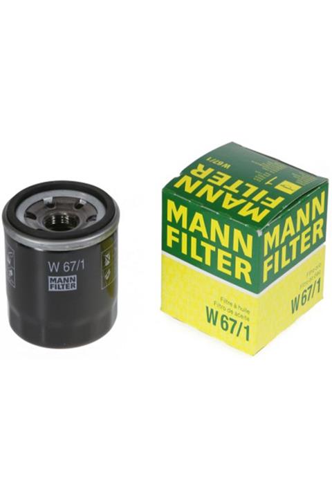 Mann Fılter Fsc600 Silver Wing Abs 03-11 Man Yağ Filtresi Hf204 Mw 67/1