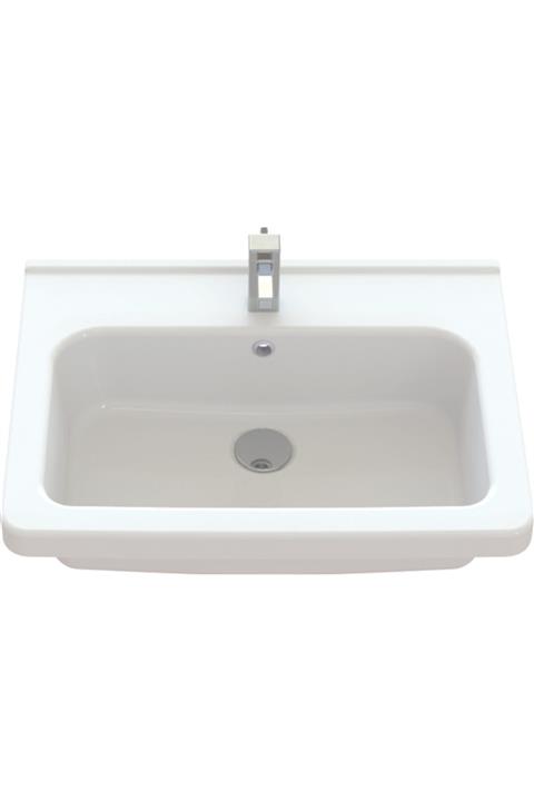 Creavit Ip060 Ipek Dolap Uyumlu Lavabo 45x60 Cm Beyaz