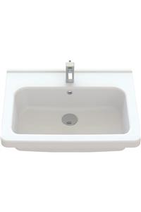 Creavit Ip060 Ipek Dolap Uyumlu Lavabo 45x60 Cm Beyaz