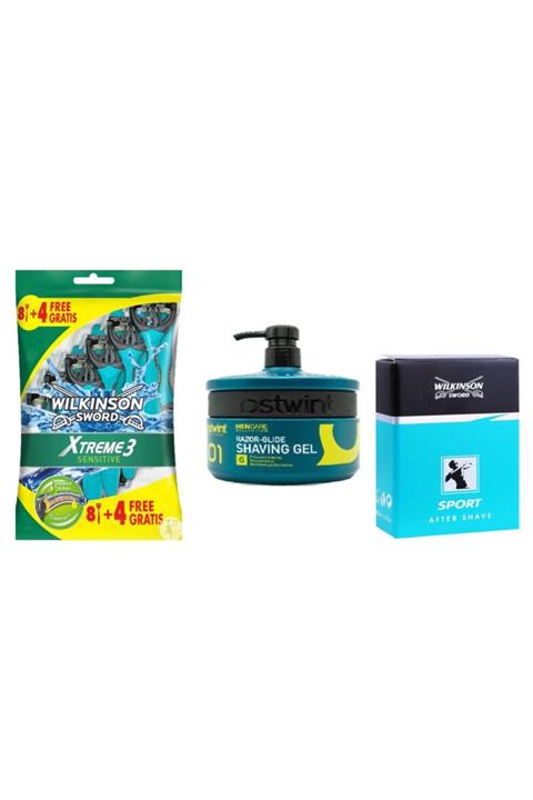 Wilkinson Sword Xtreme3 Sensitive Tıraş Bakım Seti