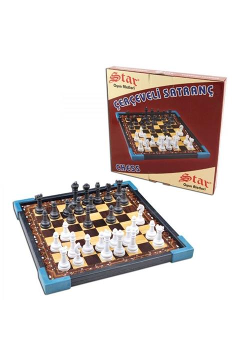 PumpkinHomeDeco Çerçeveli Satranç Seti