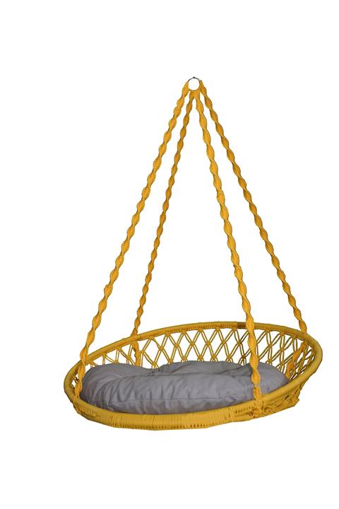 KEYİF SEPETİ Relaks Sarı Gri Minderli