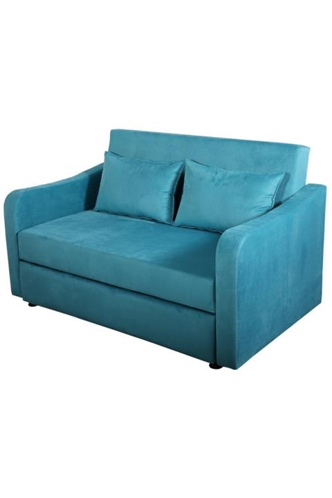 PIRIMLAR İki Kişilik Mavi Koltuk