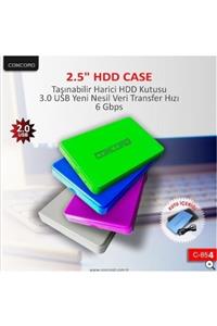 Concord C-854 Usb 2.0 Sata Harici Hdd Kutusu Siyah