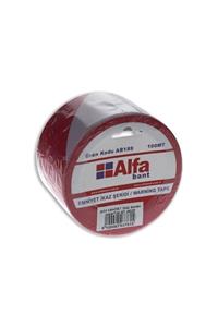 ALFACOM Alfa Emniyet Ikaz Bandı 60mm*100 Mt Ab189