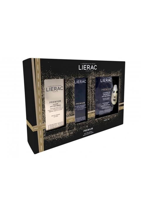 Lierac Premium La Cure 30ml + Voluptuous Cream 30ml + Gold Mask