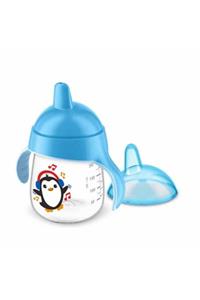 AVENT Penguen Damlatmaz Bardak 12 Ay+ 260 ml - Mavi