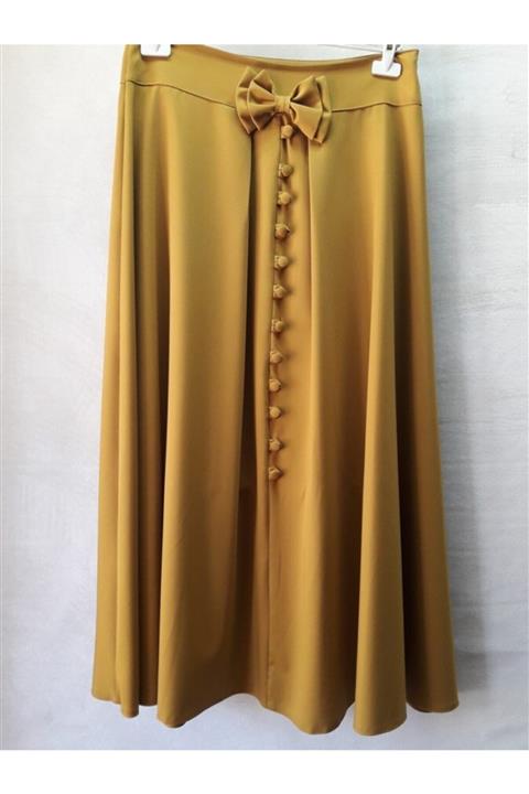 Kyl Collection Kadın Sarı Etek