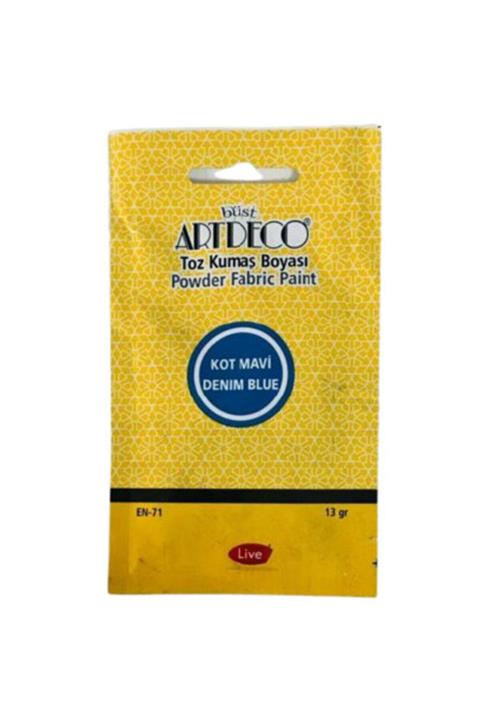 Artdeco Toz Kumaş Boyası 13gr Kot Mavisi