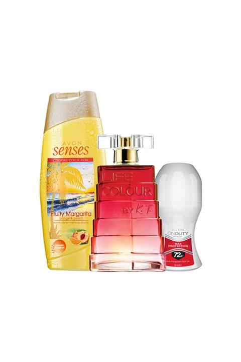 AVON Life Colour Edp 50ml Bayan Parfüm Seti