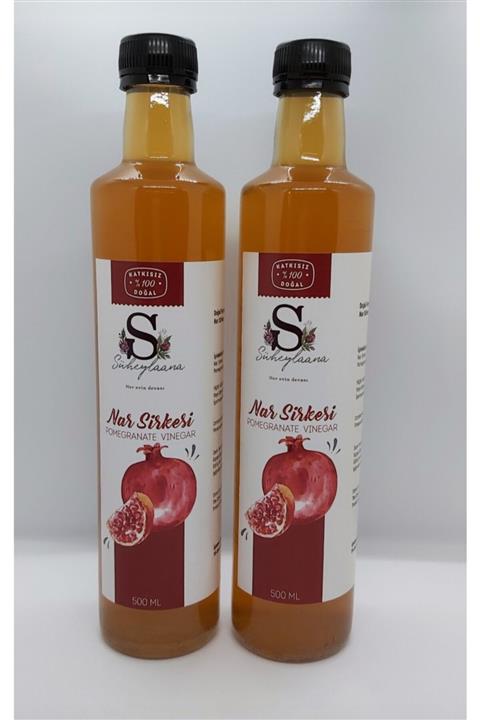 Süheylaana Doğal Nar Sirkesi 2 Adet 500 Ml