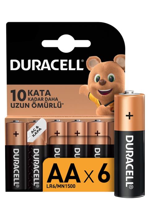 Duracell Kalem Pil Basic 6 Adet