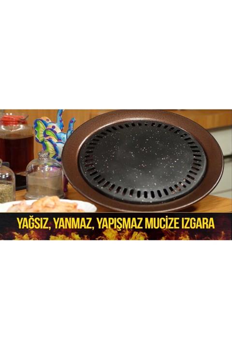 aksuticaret Mucize Izgara - Yanmaz Yapışmaz Izgara