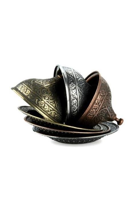 MİRGE Osmanlı Motifli Lokumluk Büyük - Sarı