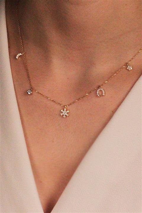 Adil İdil Kuyumculuk 14 Ayar Şans Kolyesi