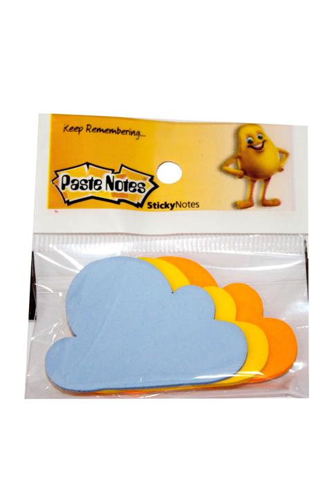 Paste Notes Özel Kesimli Yapışkanlı Not Kağıdı