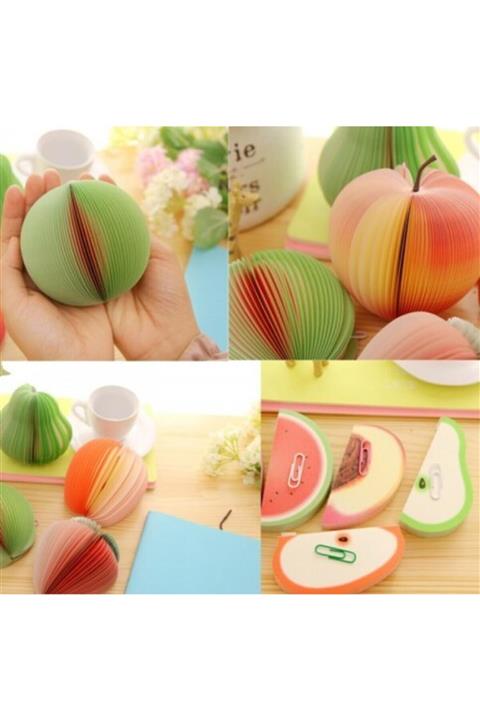 direk sefkiyat Meyve Şeklinde Notluk 2 Adet