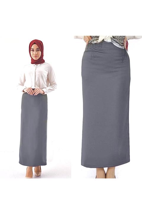 sehpamağaza Kalem Etek Gri Renk