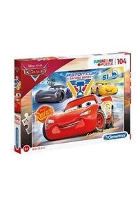 CLEMENTONI Çocuk Puzzle Cars 3 104 Parça Puzzle