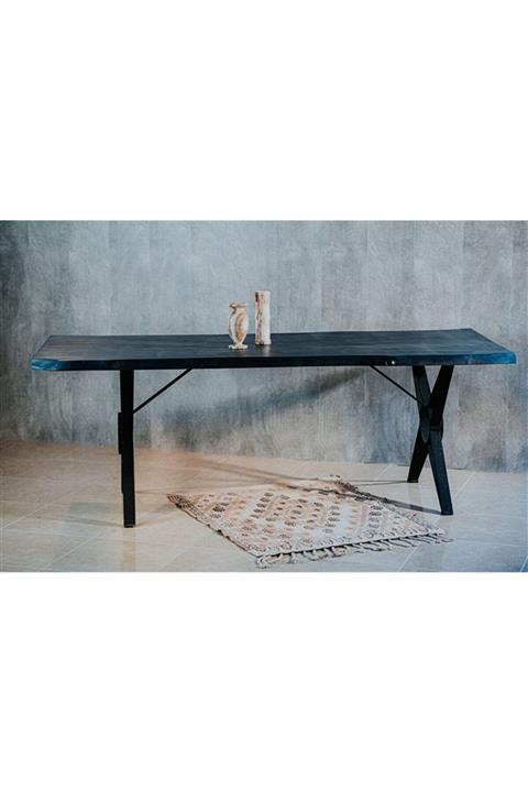 MACart Designo Siyah Dikdörtgen Masa