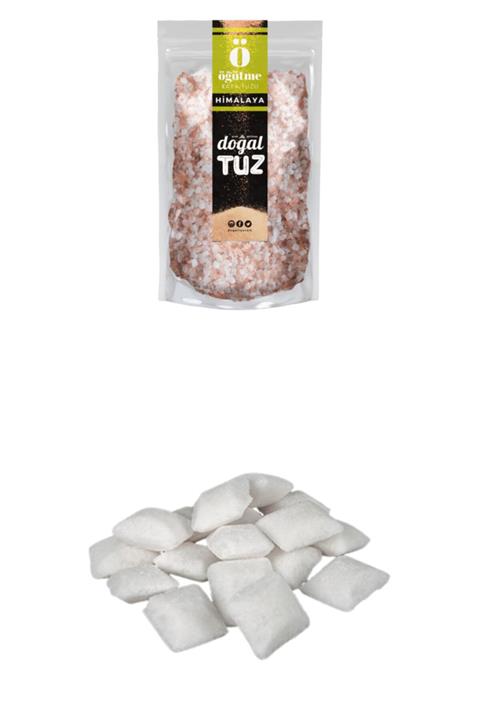 Doğaltuz Bundle Set - Himalaya Tuzu Kristal Tip (1x1000gr) + Hediye Bulaşık Makinası Tuzu 1 Kg - Doğal Tuz