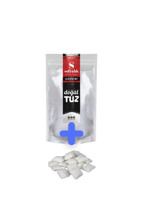 Doğaltuz Bundle Set - Çankırı Kaya Tuzu Ince Tip (1x1000gr) + Hediye Bulaşık Makinası Tuzu 1 kg - Doğal Tuz