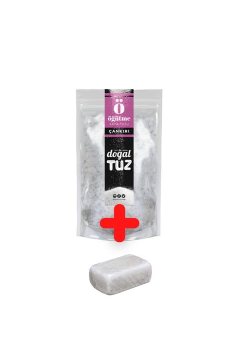 Doğaltuz Bundle Set - Çankırı Kaya Tuzu Kristal Tip (1x1000gr) + Hediye Tuz Sabunu 1 Adet - Doğal Tuz