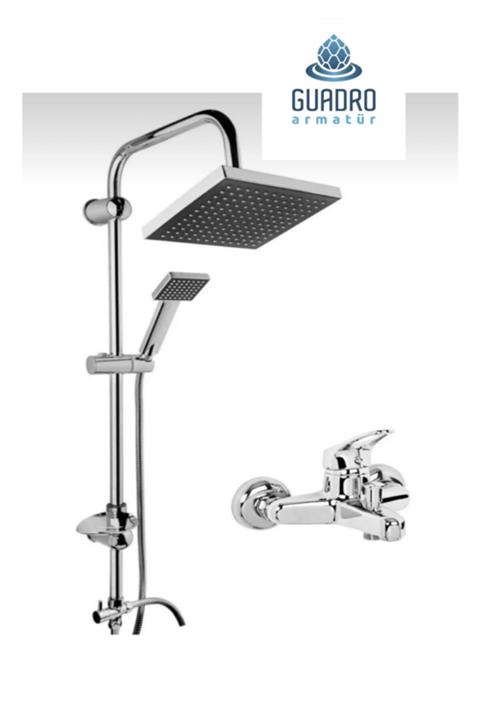 Guadro Armatür Guadro Banyo Ve Robot Duş Sistemi Set